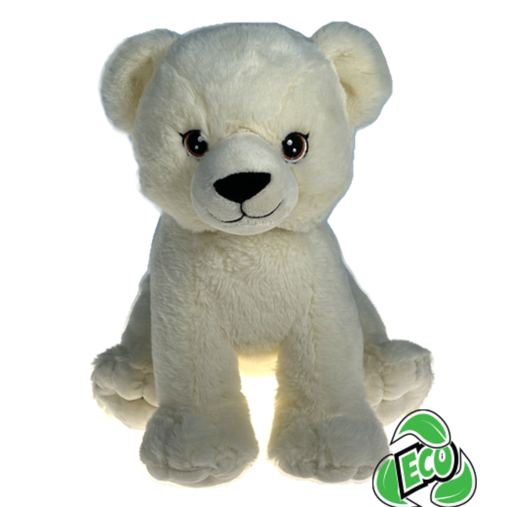 Build-Your-Own Polar Bear Plushie At Home No-Sew DIY Kit