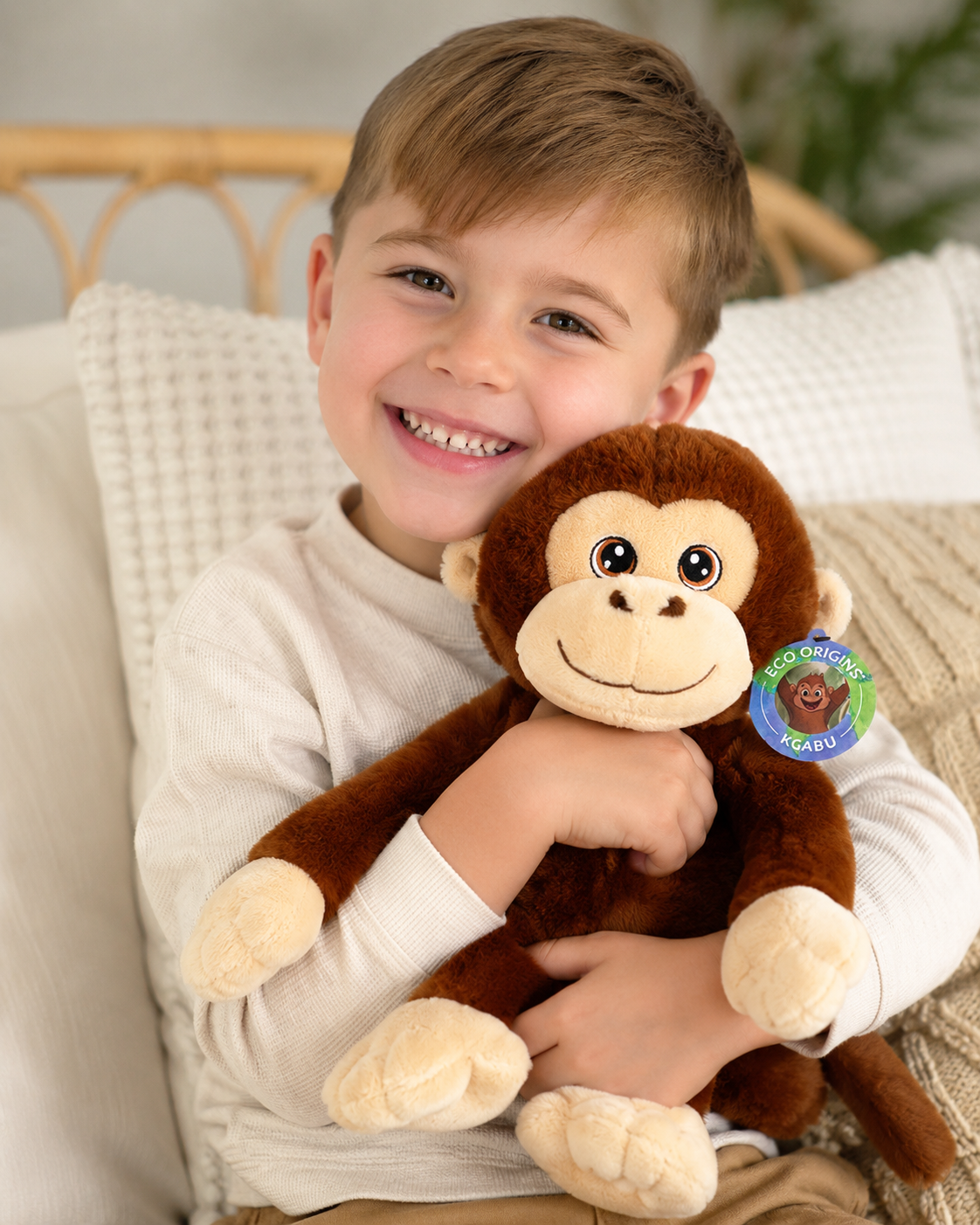 Build-Your-Own Monkey Plushie At Home No-Sew DIY Kit