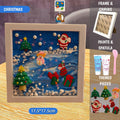 DIY Handmade Plastic 3D Cream Glue Photo Frame Painting Kit - Mini Masterz Christmas Theme