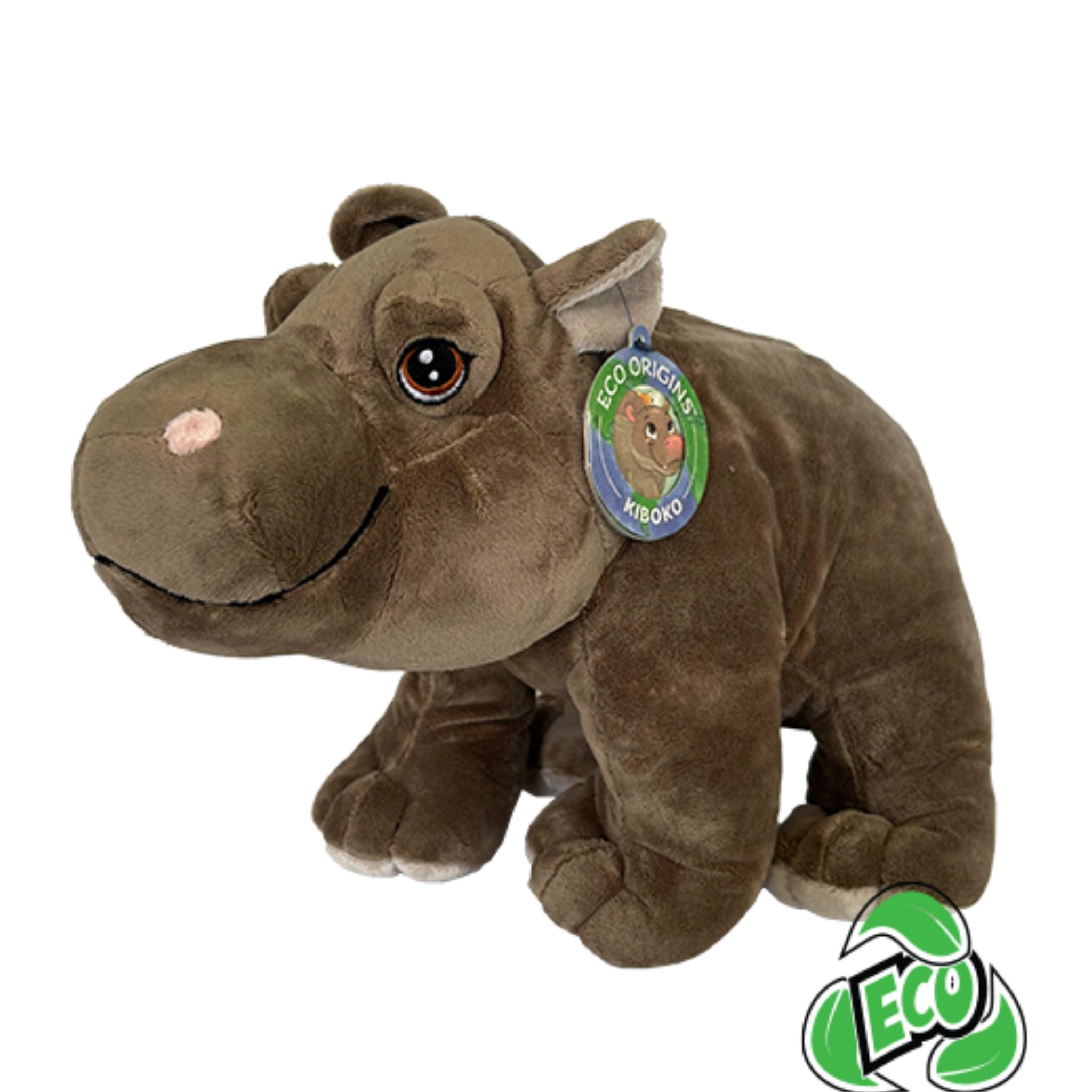 Build-Your-Own Hippo Plushie At Home No-Sew DIY Kit