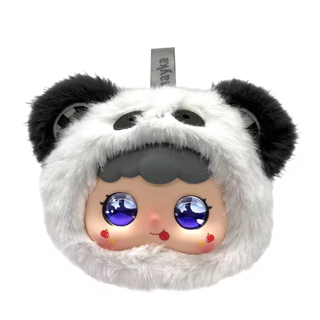 AI Smart Talking Plush Keychain – Interactive Voice Chat Companion Toy with AI Conversation, Language Learning & Backpack Charm - LoomeePals Panda AI Toy
