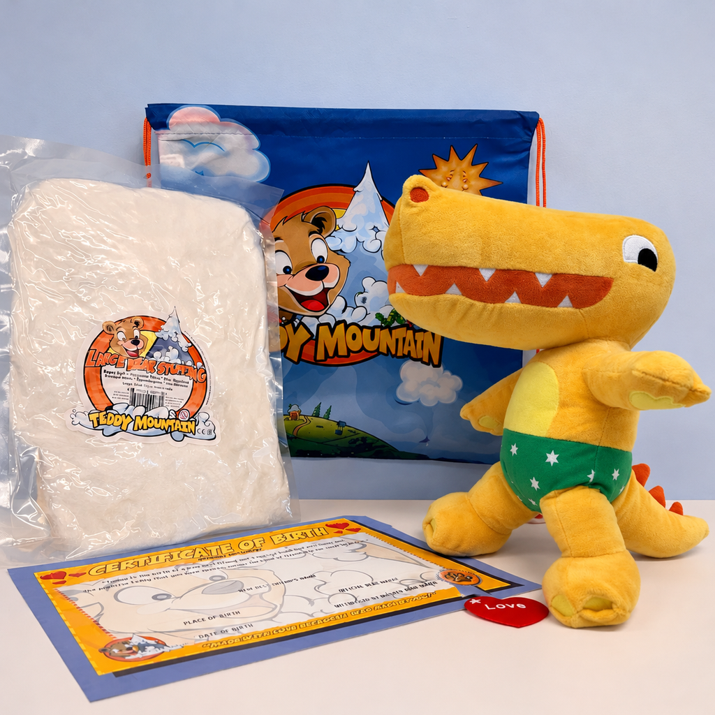 Build-Your-Own 16" Pantosaurus  Plushie At Home No-Sew DIY Kit (Copy)