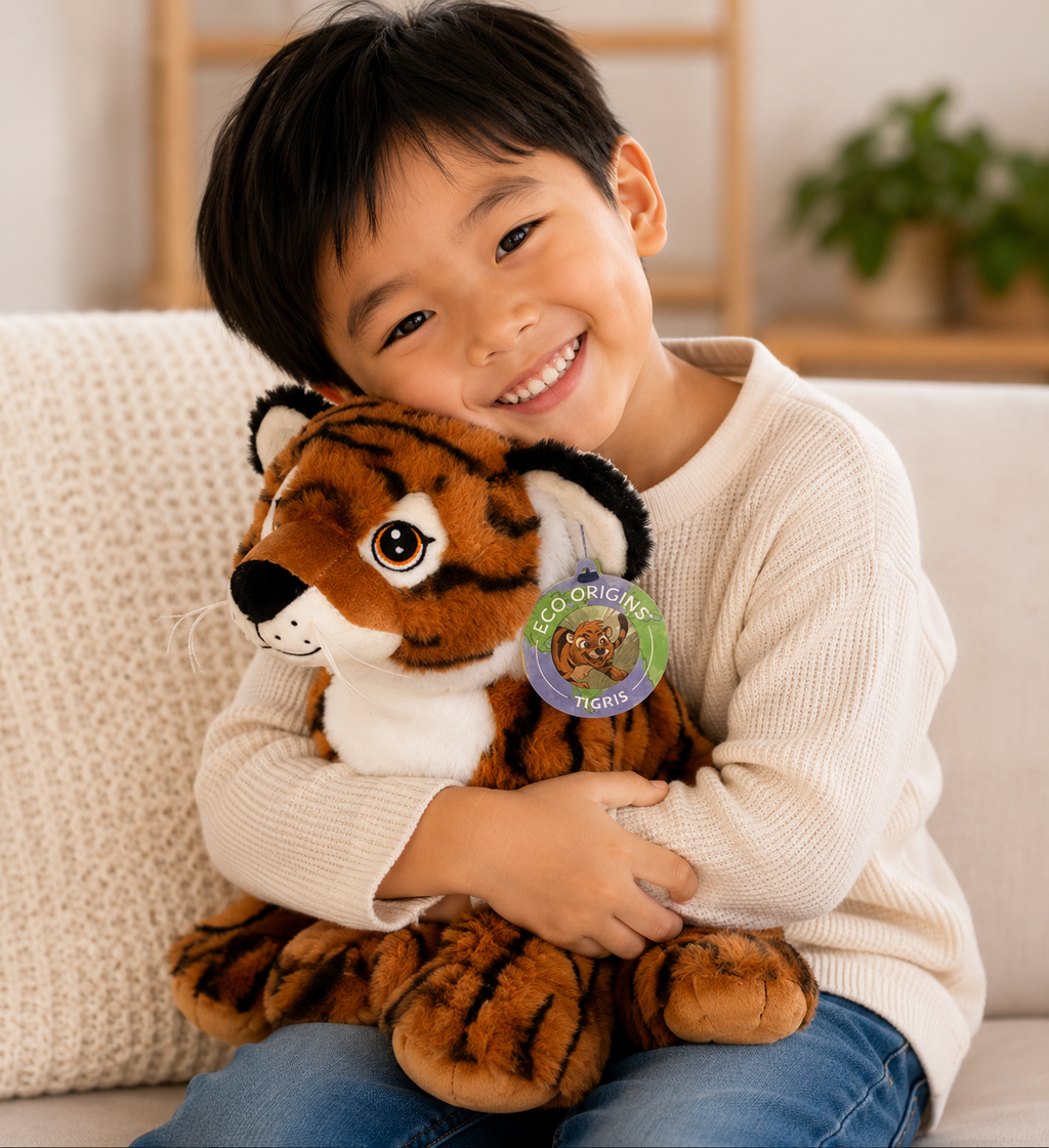 Build-Your-Own Tiger Plushie At Home No-Sew DIY Kit